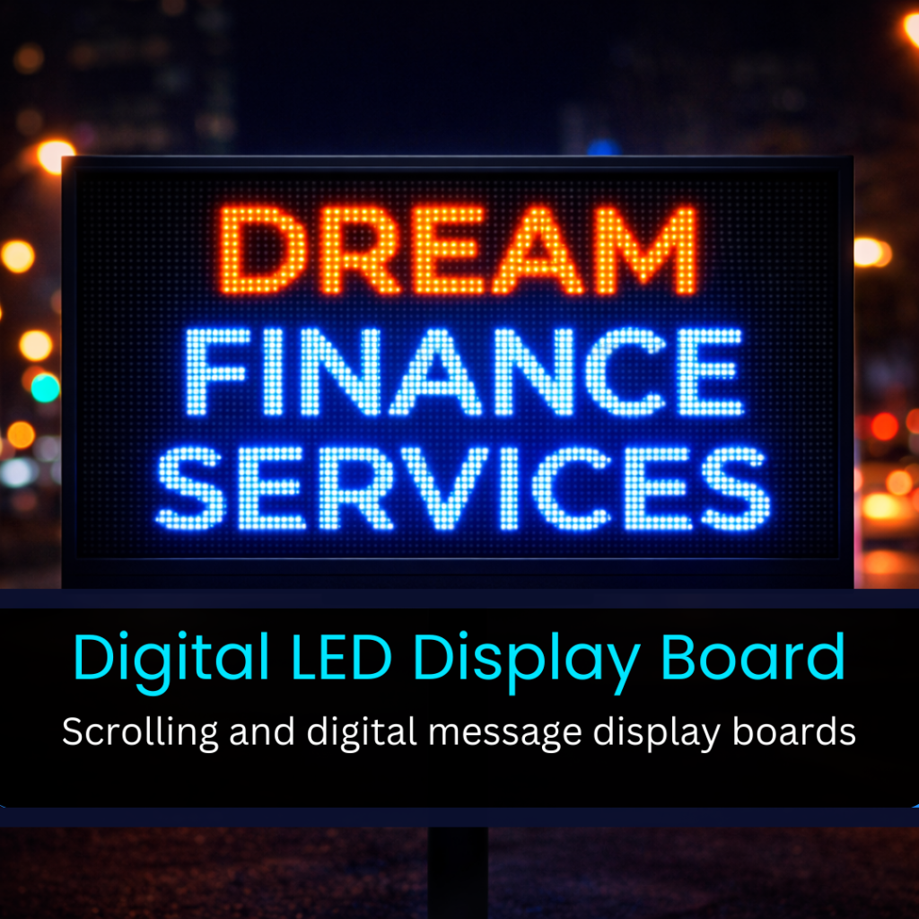 Alt Text Bright LED sign board in Narhe Pune